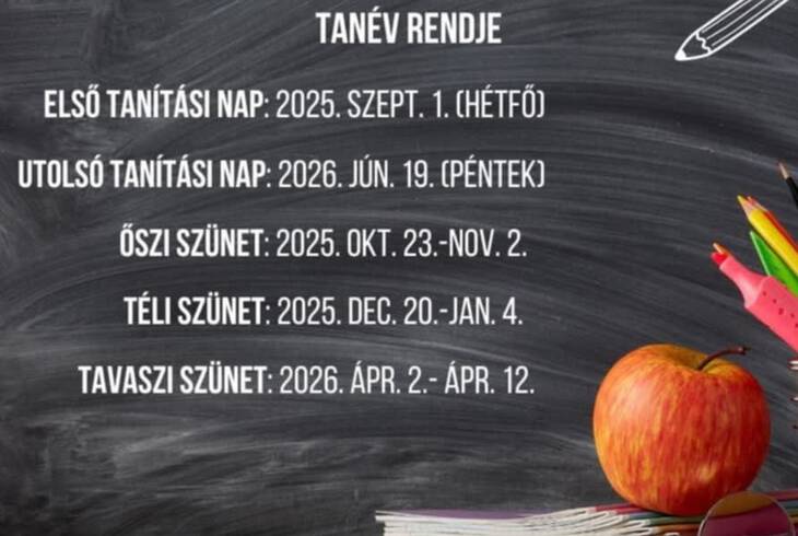 Tanv rendje 2025 2026