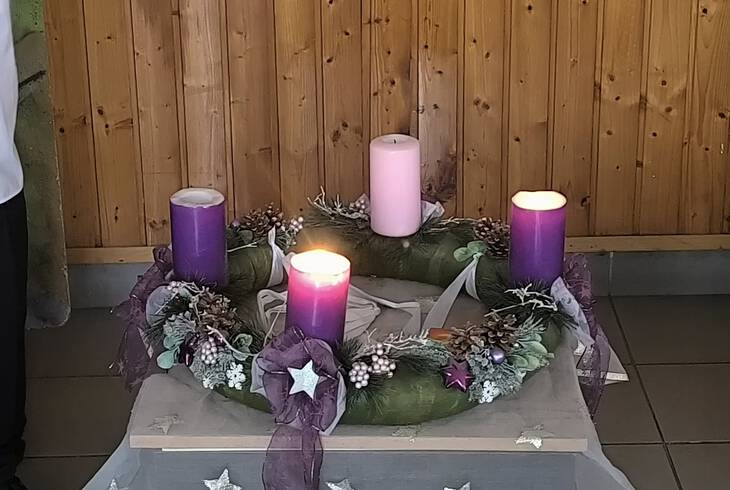 Adventi msodik gyertyagyjts